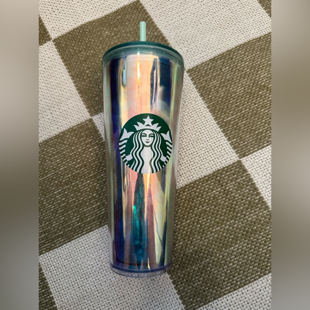 Starbucks mermaid collection 2020 Acrylic Cold Cup Tumbler 20oz Iridescent